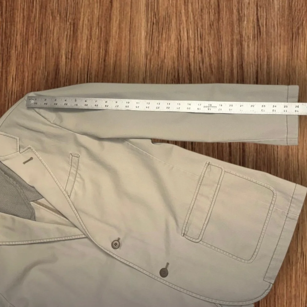 L.L. Bean Men’s Sport Coat Brown Long Sleeve Outdoor Patch Pockets ~ Size 44 - Picture 8 of 10